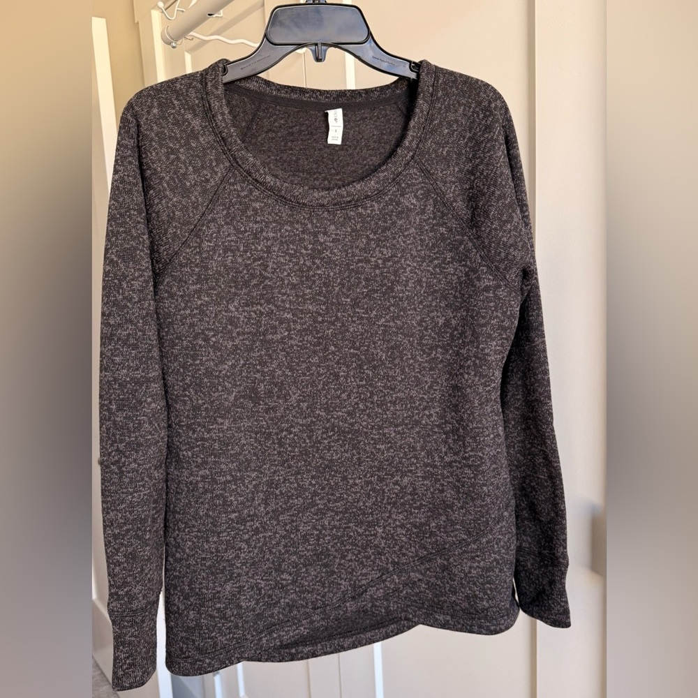 Ideology Charcoal Crew Neck Sweater